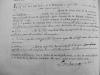 1ere promesse de mariage de Arnaud Descazaux et de Marguerite Barere